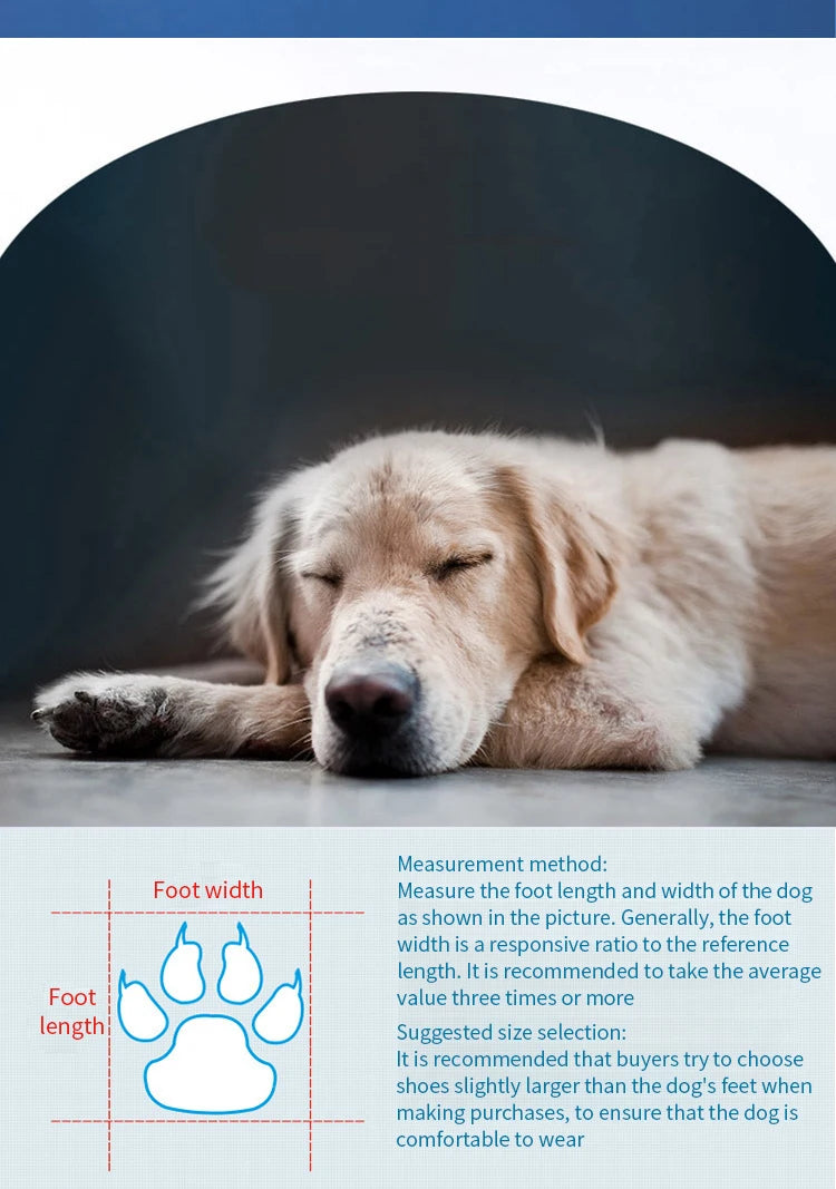 Waterproof Pet Dog Shoes