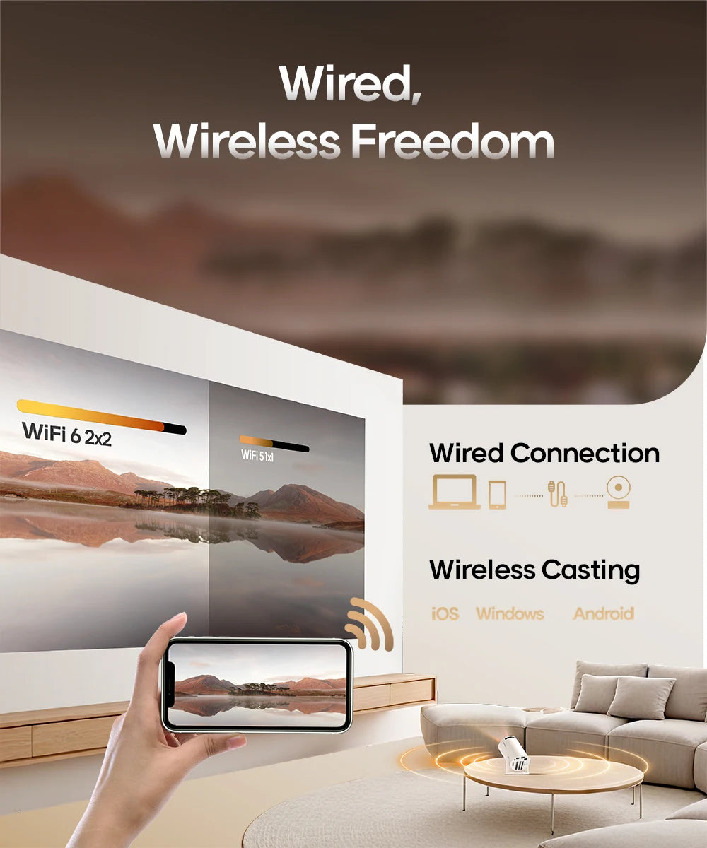 Home Cinema Outdoor Projector