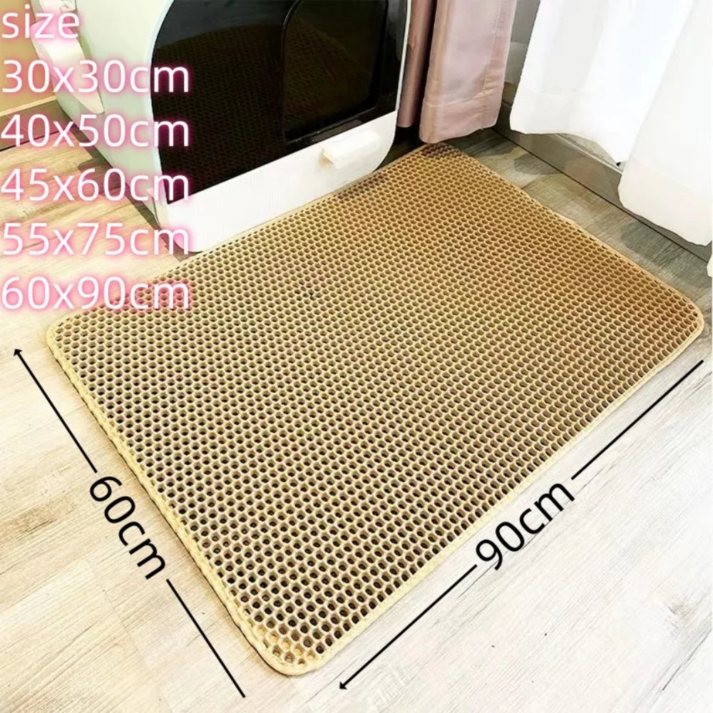 Double Layer Cat Litter Mat