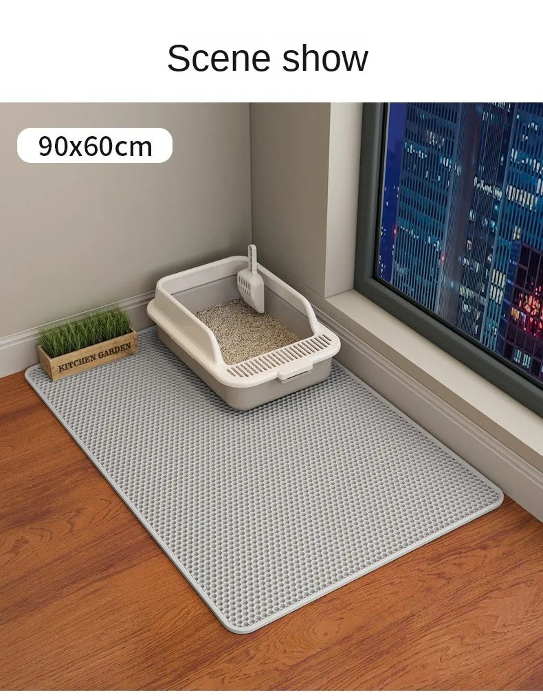 Double Layer Cat Litter Mat