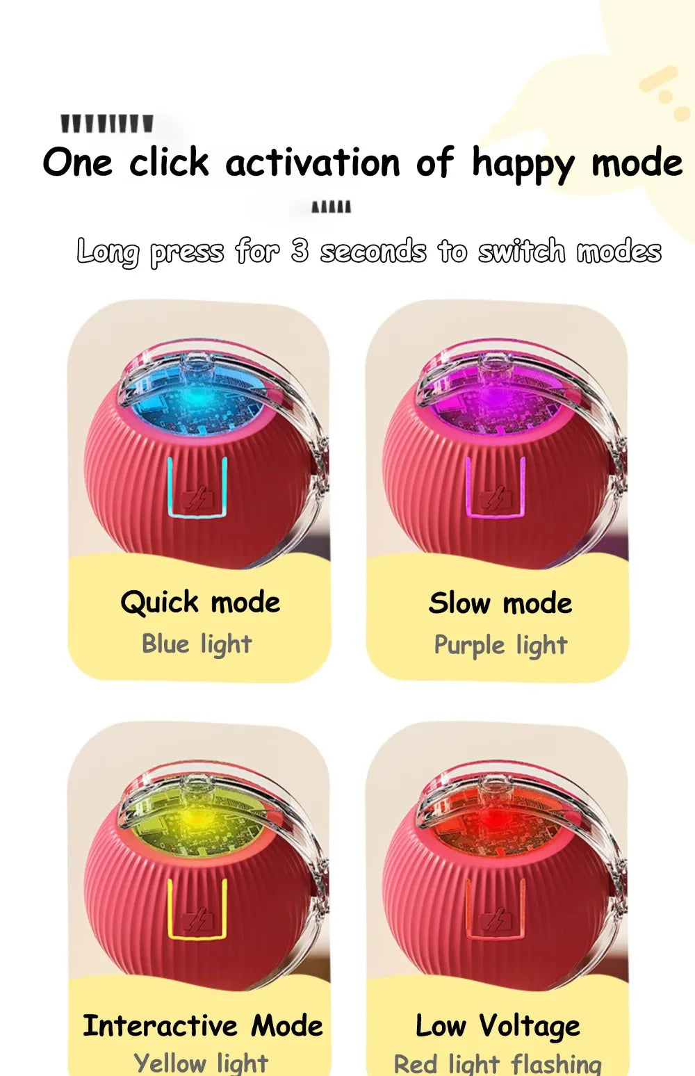 Cat Automatic Rolling Ball