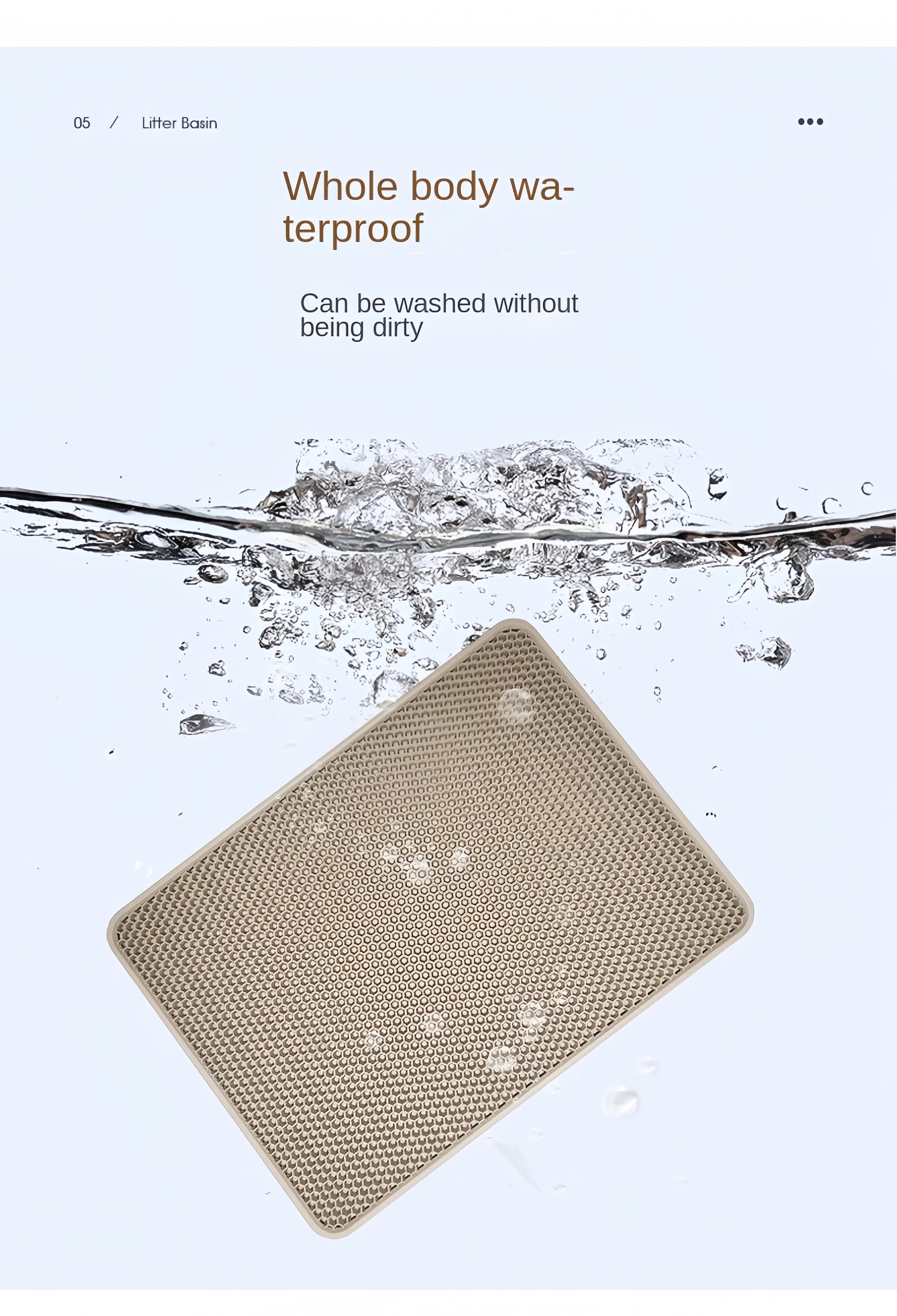 Double Layer Cat Litter Mat