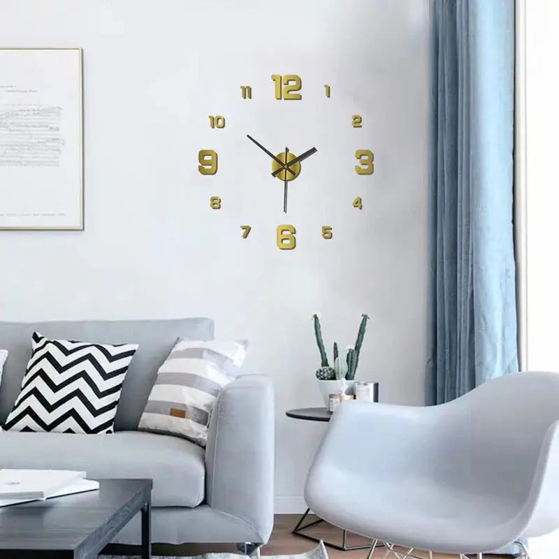 Creative Frameless Wall Clock