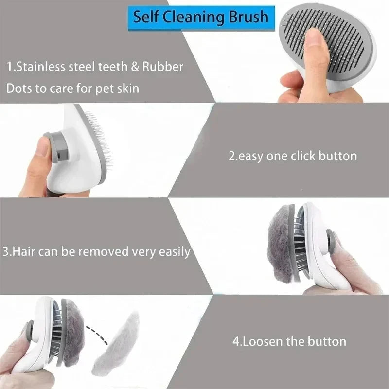 Pet Self Cleaning Hair Remover