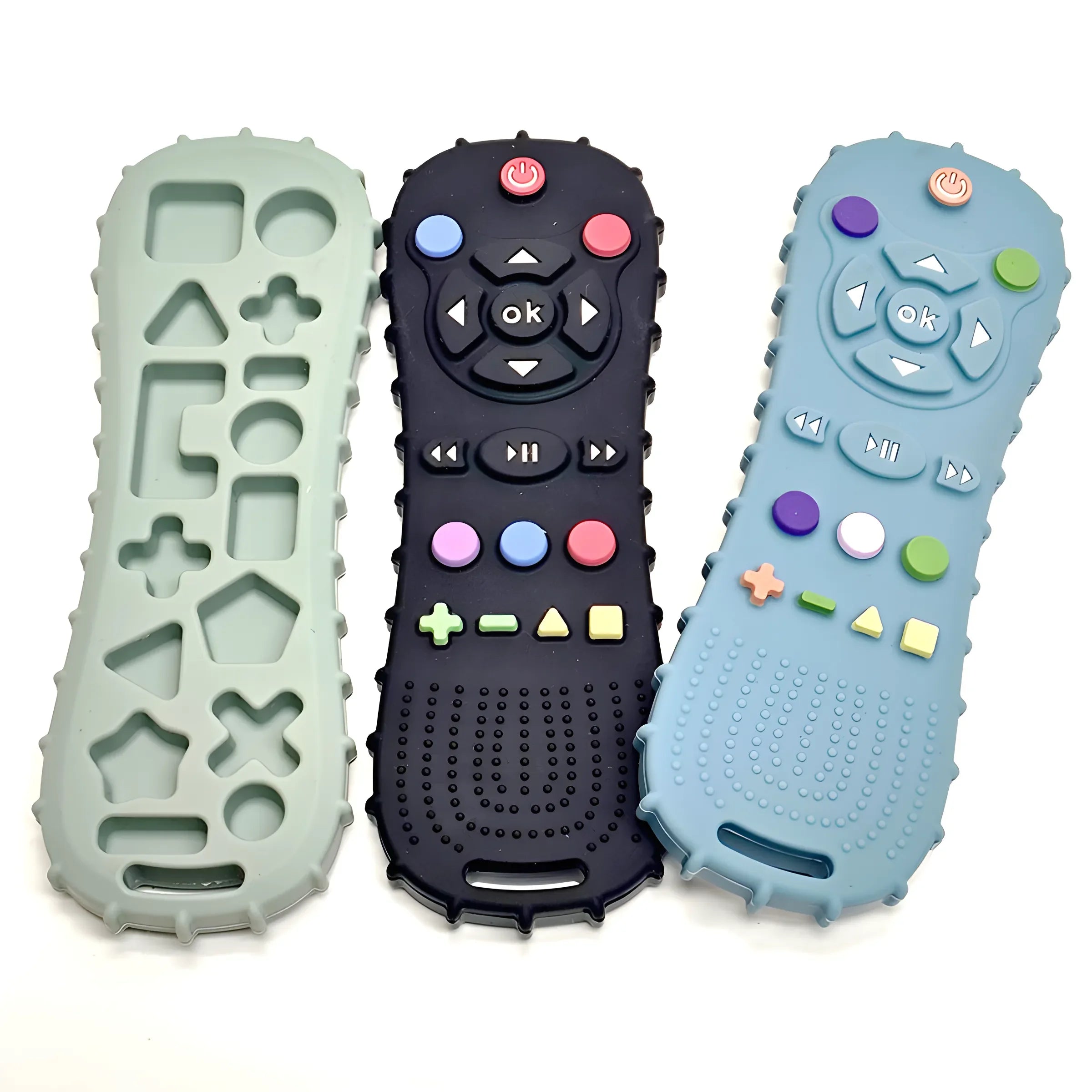 Remote Control Silicone Baby Teether